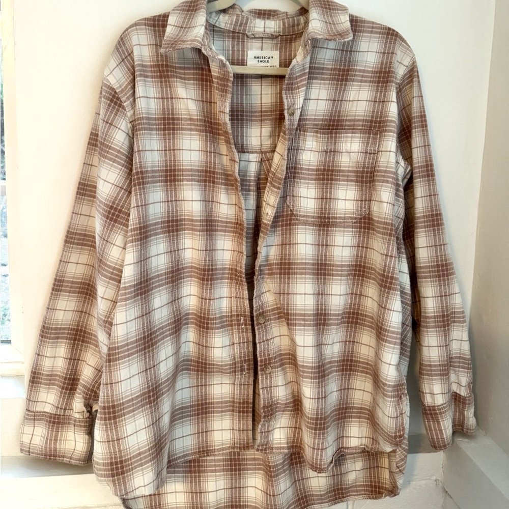 American Eagle plaid shirt